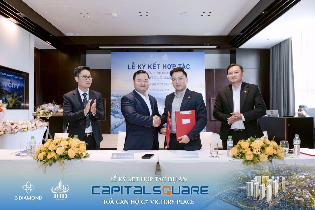 Tập Đoàn IHD Chính Thức Phát Triển Kinh Doanh Tòa Victory Palace – Dự Án Chung Cư Capital Square Đà Nẵng Lễ ký kết dự án chung cư capital square